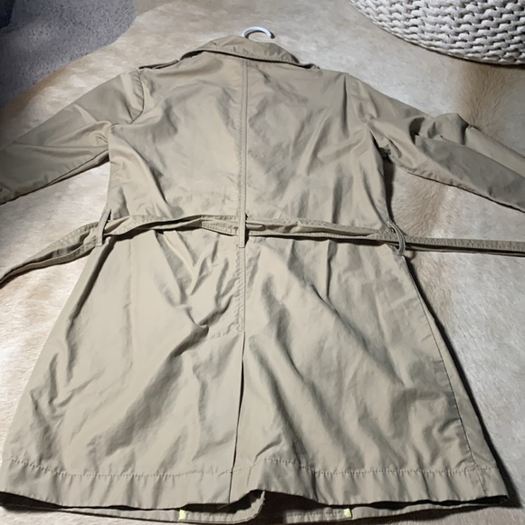 GAP Classic KHAKI TAN Mid Thigh TRENCH COAT 🧥 - Picture 13 of 13